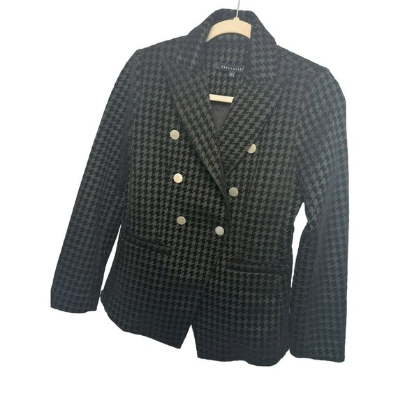 Abbeyglass Ladies Button Up Closure Layering Professional Black Blazer Size XS - Picture 5 of 7